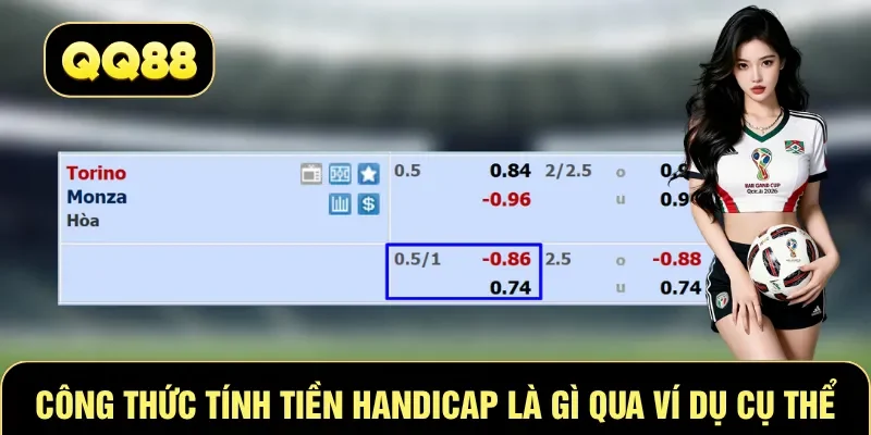 Công thức tính tiền handicap là gì qua ví dụ cụ thể