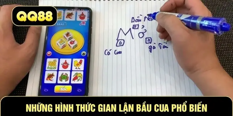 Những hình thức gian lận bầu cua phổ biến